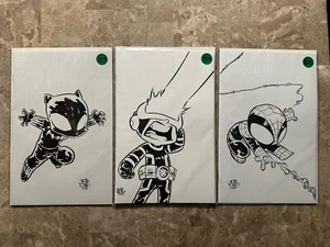 Skottie Young Big Marvels Virgin 1:50 Spider-Man, Avengers, X-Men (2024) - Imagen 1 de 13