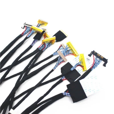 14pcs Universal LVDS Cable 20pin 30pin 40pin for 14''-55'' LED LCD Display Panel - Image 1 of 3