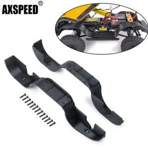 1 Paar Fender Wells Guard Fender Kotflügel Für 1/24 SCX24 90081 AXI00002 RC Car - Picture 1 of 8