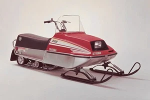 1978 Yamaha Enticer 250 Snowmobile SLED Poster 24 X 18 Inch SWEET! - Picture 1 of 2