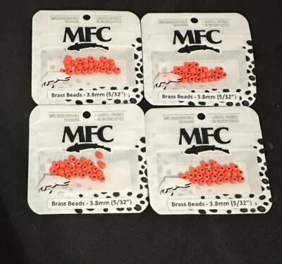 CUENTAS DE LATÓN DORADO PREMIUM Material de atado de pesca con mosca MFC -100 Foto 1 de 3