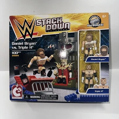 WWE C3 Stackdown Universe #21014 Daniel Bryan vs Triple H NEW SEALED 100 Pcs - Image 1 of 4