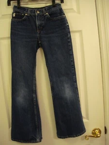 VINTAGE Tommy Hilfiger Bell Cut JEANS Authentic Blue~SIZE 10 REG - Picture 1 of 7
