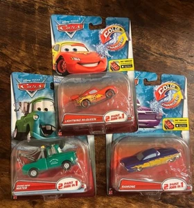 2014 Disney Cars Color Changers Lightning McQueen MATER Ramone New in Box RARE! - Picture 1 of 8