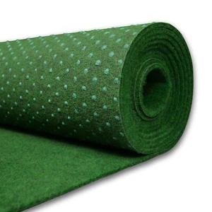 Kunstrasenteppich Rasenteppich Fertigrasen Meterware mit Noppen schnelltrocknend - Bild 1 von 7