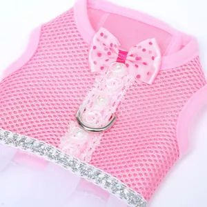 1Pcs Pet Warm Mesh Coat Pom Pom Clothes Plush Pet Winter Costume for Puppy Dog - Picture 1 of 12