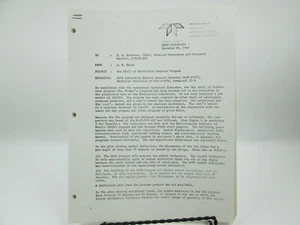 Vintage 1967 NASA Saturn Apollo BECO-3440-M-252 NAA Shell of Revolution SB28 - Picture 1 of 9