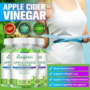 3x Apfelessig & Meeresmoos Gummis, unterstützt Immun, Verdauungsgesundheit - Bild 1 von 7