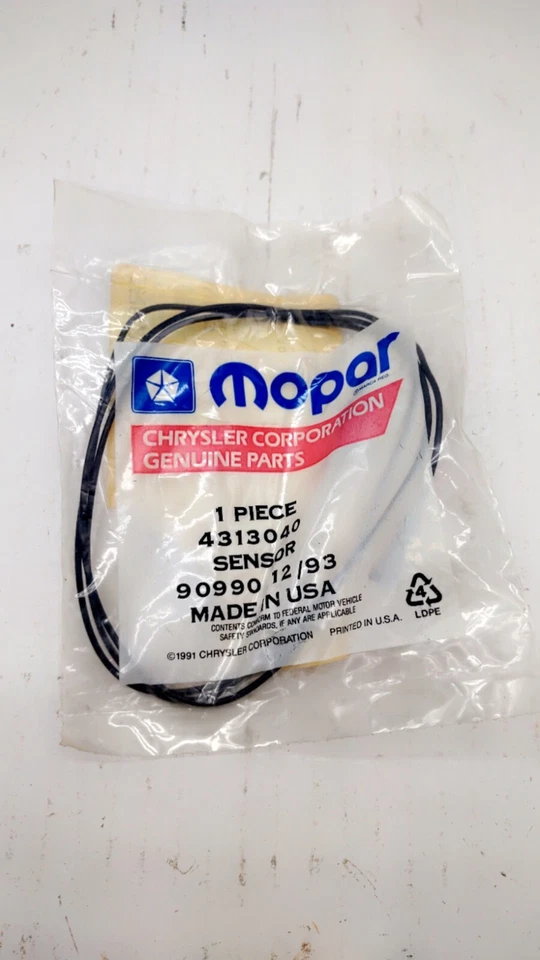 NOS Dodge Jeep Chrysler Mopar Disc Brake Pad Wear Sensor 4313040 183T - Image 1 of 1