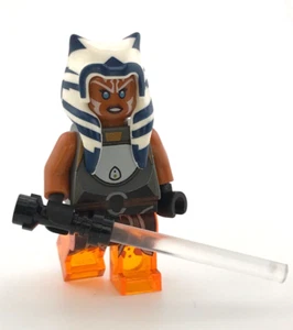 Ahsoka Tano Lego Star Wars Custom Print on Official Parts Limited edition - Picture 1 of 7