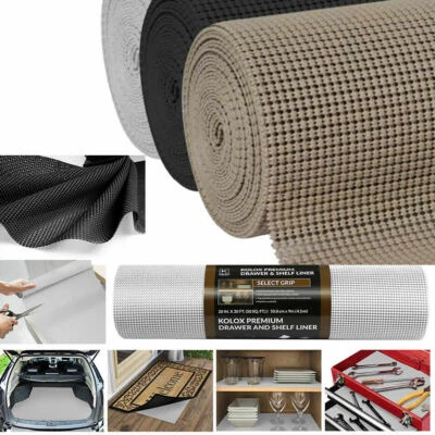 Re-Usable Anti Slip Mat Non Slip Rug Gripper Pad For Carpet Drawer Liner Kitchen - Image 1 of 4