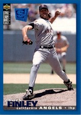 1995 Collector's Choice SE Chuck Finley California Angels #34