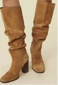 Spell Designs Cha Cha Slouch Boots / Tan / Size 40 BNIB - Picture 1 of 6