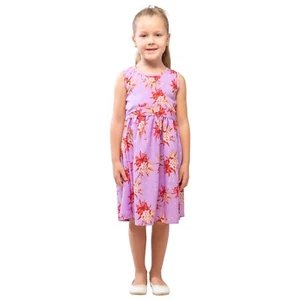 Miss Lavish London Baby Girls Audrey Hepburn Style Purple Kids Dresses 3?12 Yrs - Picture 1 of 5
