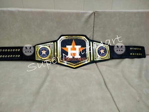 Houston Astros MLB World Series 2022 Champions Championship Belt 2mm Brass - Picture 1 of 2