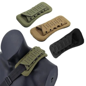Tactical Backpack Strap Pads High Elasticity Molle Bag Waist Bag Shoulder Pads - Picture 1 of 19