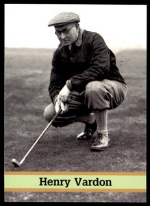 Fax-Pax Famous Golfers (1993) Harry Vardon No. 34