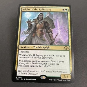 MTG Wight of the Reliquary 207 Near Mint Rare Modern Horizons 3 TCG  - Picture 1 of 2