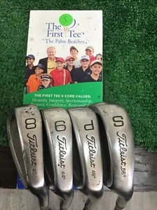 Titleist DCI Gold Iron Set 8-9-PW-SW Ladies Graphite Shafts - Picture 1 of 7