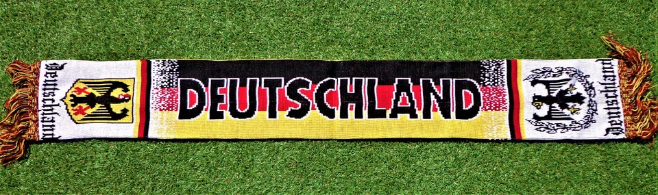 Deutschland Schal "DEUTSCHLAND" BRD Germany + NEU+ WM EM Scarf Echarpe Germany - Bild 1 von 1
