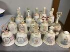 Vintage Precious Moments Bell Collection Lot Of 19