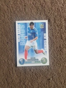 ☥Milan Baros Portsmouth Football Club Football Attack Card 2007-2008 - Foto 1 di 2