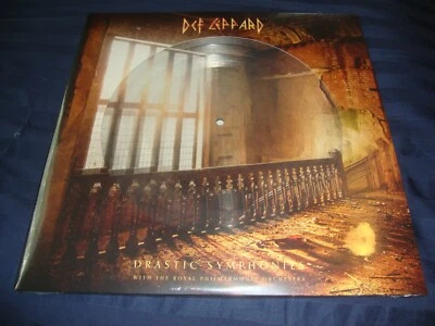 Def Leppard Drastic Symphonies Picture Disc Sealed w/ Signed COA - Image 1 of 3
