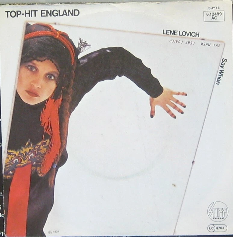 Lene Lovich  Say When / one Lonely Heart - Bild 1 von 1