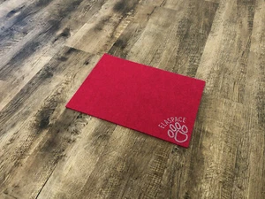 Elaspace® Napfunterlage | Futtermatte für Hunde und Katzen | rot - Bild 1 von 2