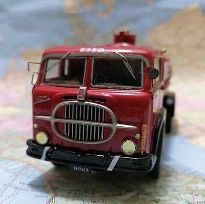 FIAT 682 N2 Cisterna ESSO  , Scala 1/43 Handmade CB Modelli  Italy 1990s - Immagine 1 di 4