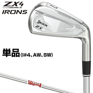 SRIXON ZX4 MkII #4 21deg Single Iron RH KBS TOUR LITE Steel Flex Stiff New - Picture 1 of 3