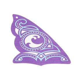 1x Lego Cloth Sail 16x23 White Purple Water Wave Elves Ship 41073 6097438 1925