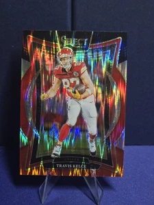 2024 Panini Select - Concourse Travis Kelce #97 Black & Red Shock Prizm🔥💎 - Picture 1 of 5
