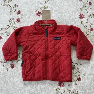NEU PATAGONIA BABY NANO PUFFJACKE TOURING ROT JUNGE | MÄDCHEN 12-18 MONATE - Bild 1 von 5