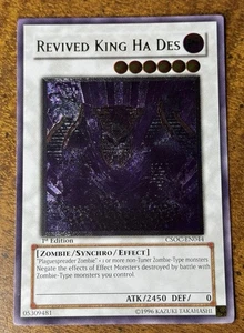 Revived King Ha Des Ultimate Rare 1st Edition CSOC-EN044 YuGiOh Card NM - Picture 1 of 4