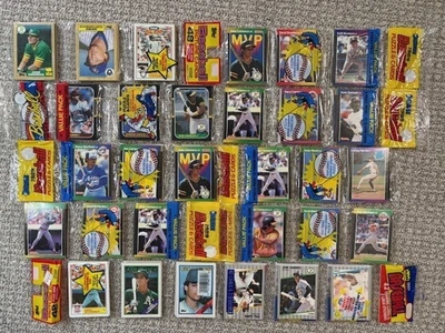 1987=88 Donruss/Topps Jose Canseco RACKS (10) on front Original Owner SEE PICS! - Image 1 of 4