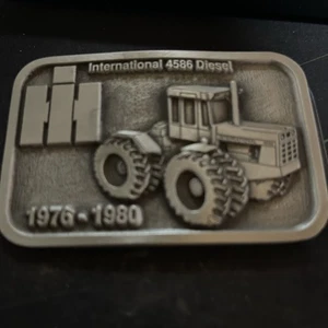 Hebilla de cinturón vintage 1980 edición limitada 93/750 “International 4586 Diesel” - Imagen 1 de 10