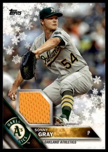 2016 Topps Holiday #R-SG Sonny Gray Relics - Picture 1 of 2