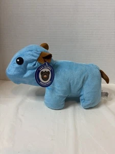 A&A Global Industries Blue Dog 11” Peluche Ultra Suave Peluche Juguete 2022 Nuevo con Etiquetas - Imagen 1 de 7