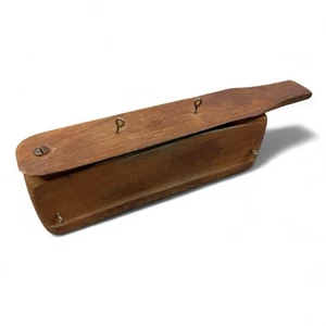 Caja de madera vintage llamada pavo hecha en EE. UU. - Imagen 1 de 9