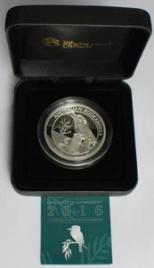 2016-P Australian Kookaburra High Relief Fine Silver 5 oz Proof $8 Dollar, Perth - Picture 1 of 8