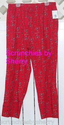 Брюки для сна Tampa Bay Buccaneers красные мужские женские NFL футбол новые - Изображение 1 из 2