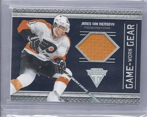 2011-12 TITANIUM JAMES VAN RIEMSDYK PANINI GAME WORN GREAR JERSEY #75 FLYERS - Bild 1 von 1