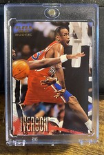 🏀Allen Iverson🏀ROOKIE Card! 96-97 Fleer! Philadelphia Sixers🏀