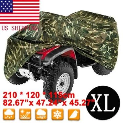 ATV Cover  Dust  Protector For Polaris Honda Yamaha Can-Am Suzuki - Изображение 1 из 4