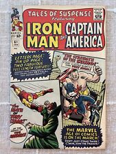 Tales Of Suspense #61 FN/VF Marvel 1964 Iron Man, Captain America, Mandarin