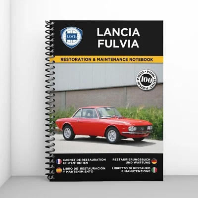 LANCIA FULVIA : Libretto Di Restauro E Manutenzione - CONSEGNA GRATUITA - Immagine 1 di 4