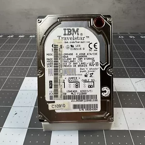 VINTAGE IBM DBCA-206480 6,49GB 4200RPM 2,5" IDE ATA LAPTOP FESTPLATTE HHD getestet - Bild 1 von 10