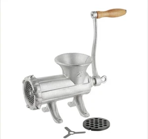 Weston Cabela’s #22 Manual Tinned Meat Grinder and Sausage Stuffer, Silver - Picture 1 of 4