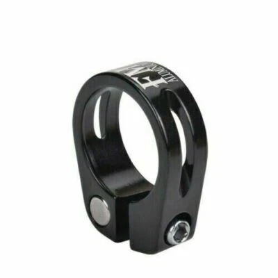 Abrazadera de tija de sillín con perno para bicicleta de montaña MTB 31,8/34,9 MM para tubo de asiento de 27,2/30,8/31,6 mm Foto 1 de 4